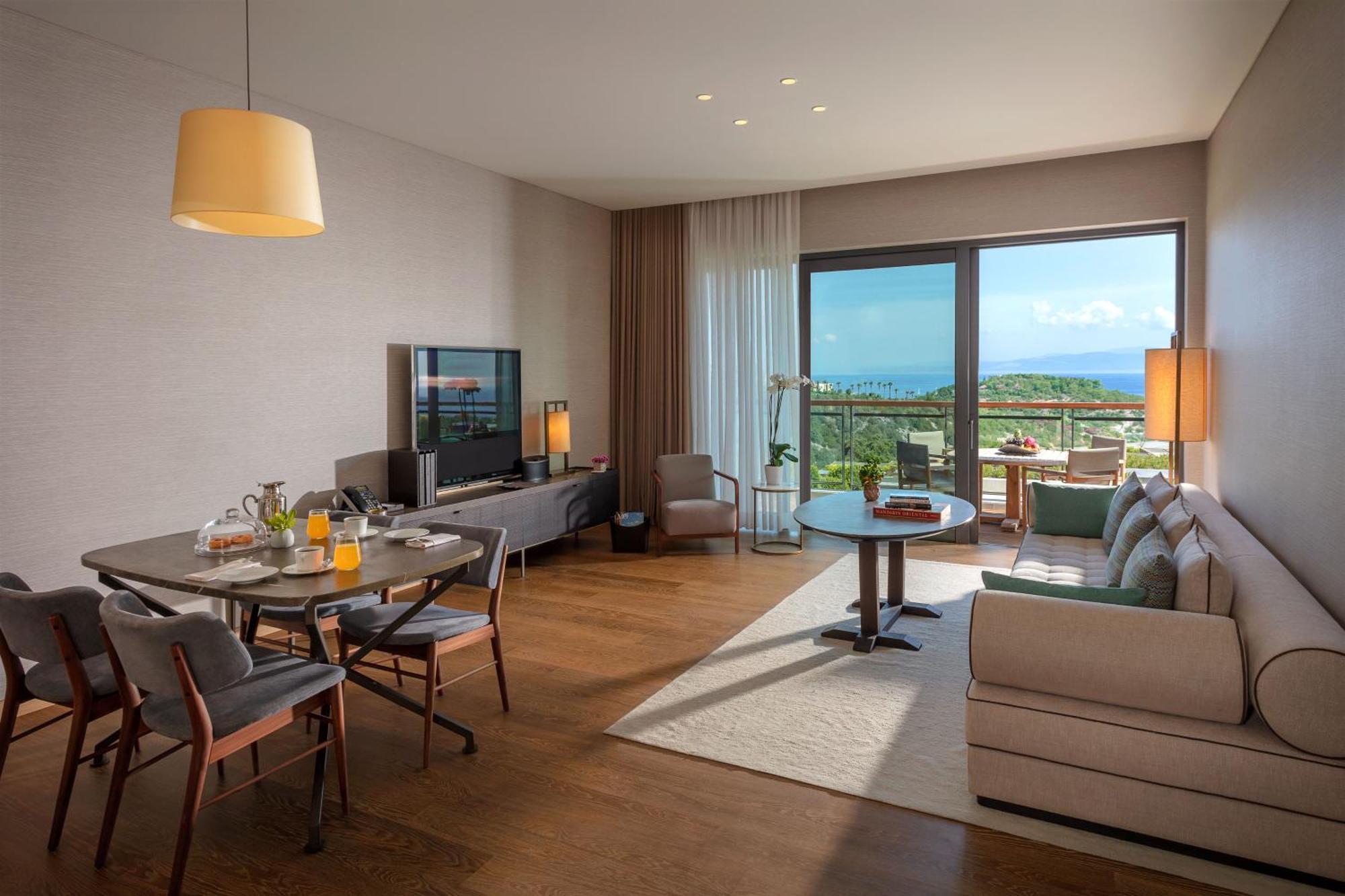 Apartment mit Meerblick, 1 Schlafzimmer, Kingsize-Bett