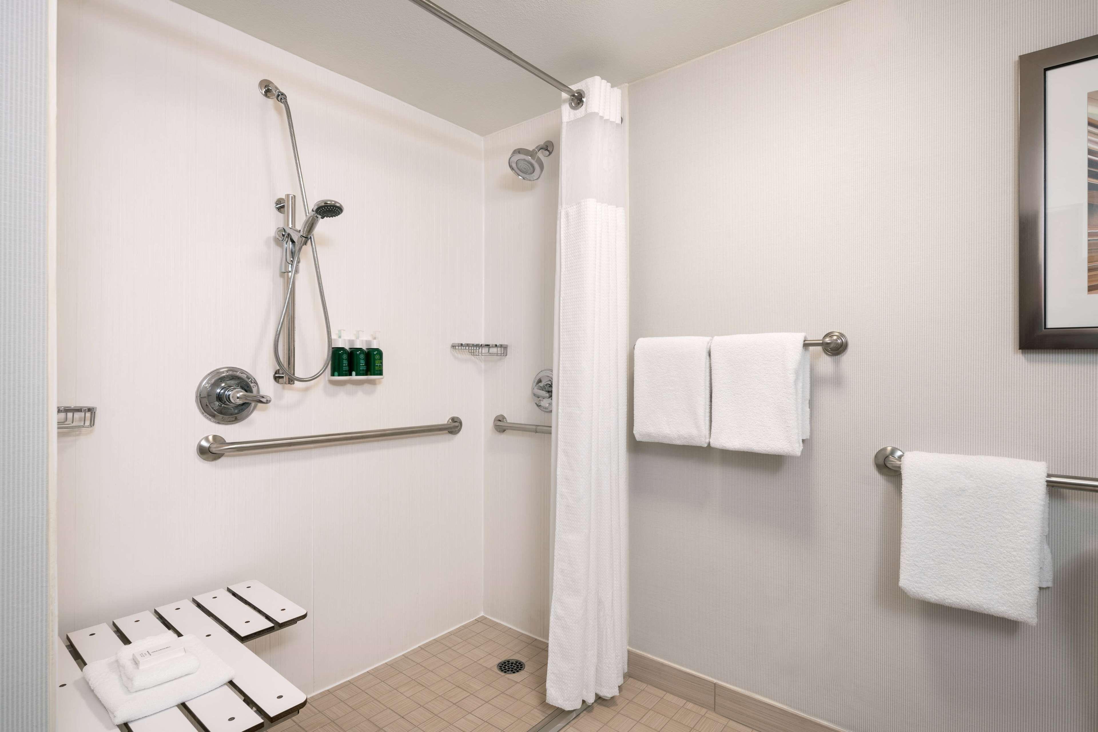 Mobility or Hearing Accessible Deluxe King Roll Shower