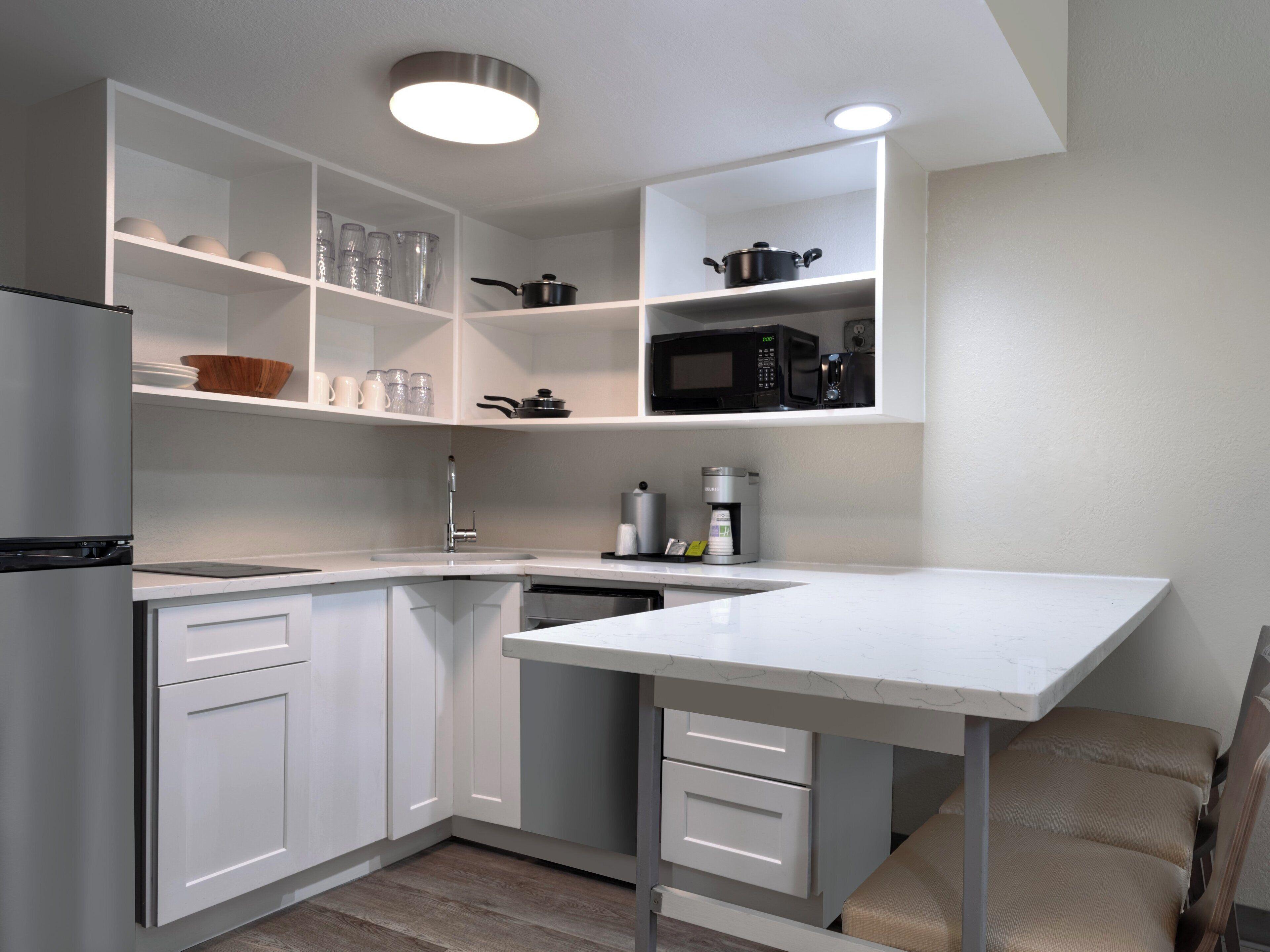 One-Bedroom King Suite One King Bed Kitchenette