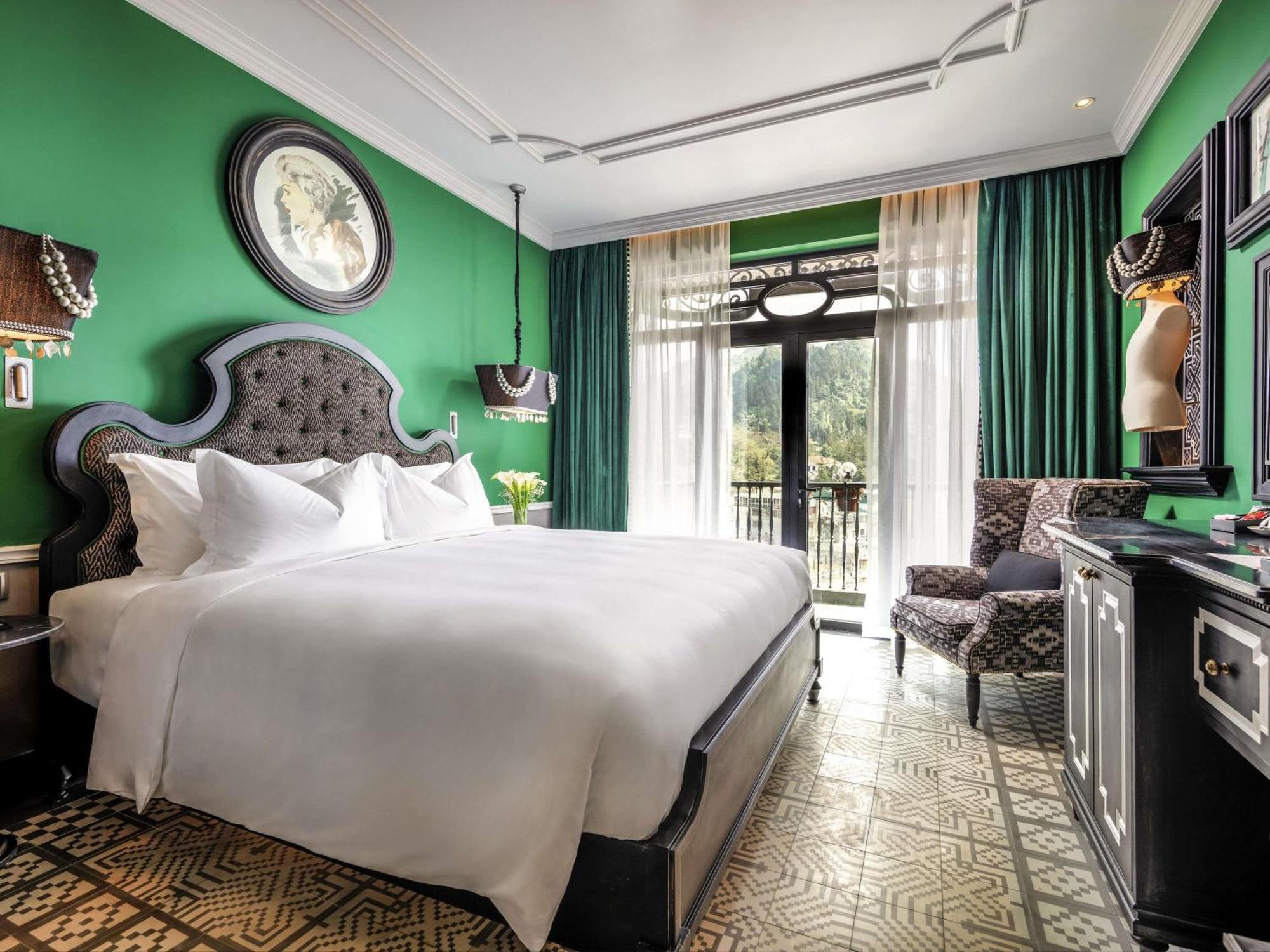 Deluxe Zimmer mit Kingsize-Bett