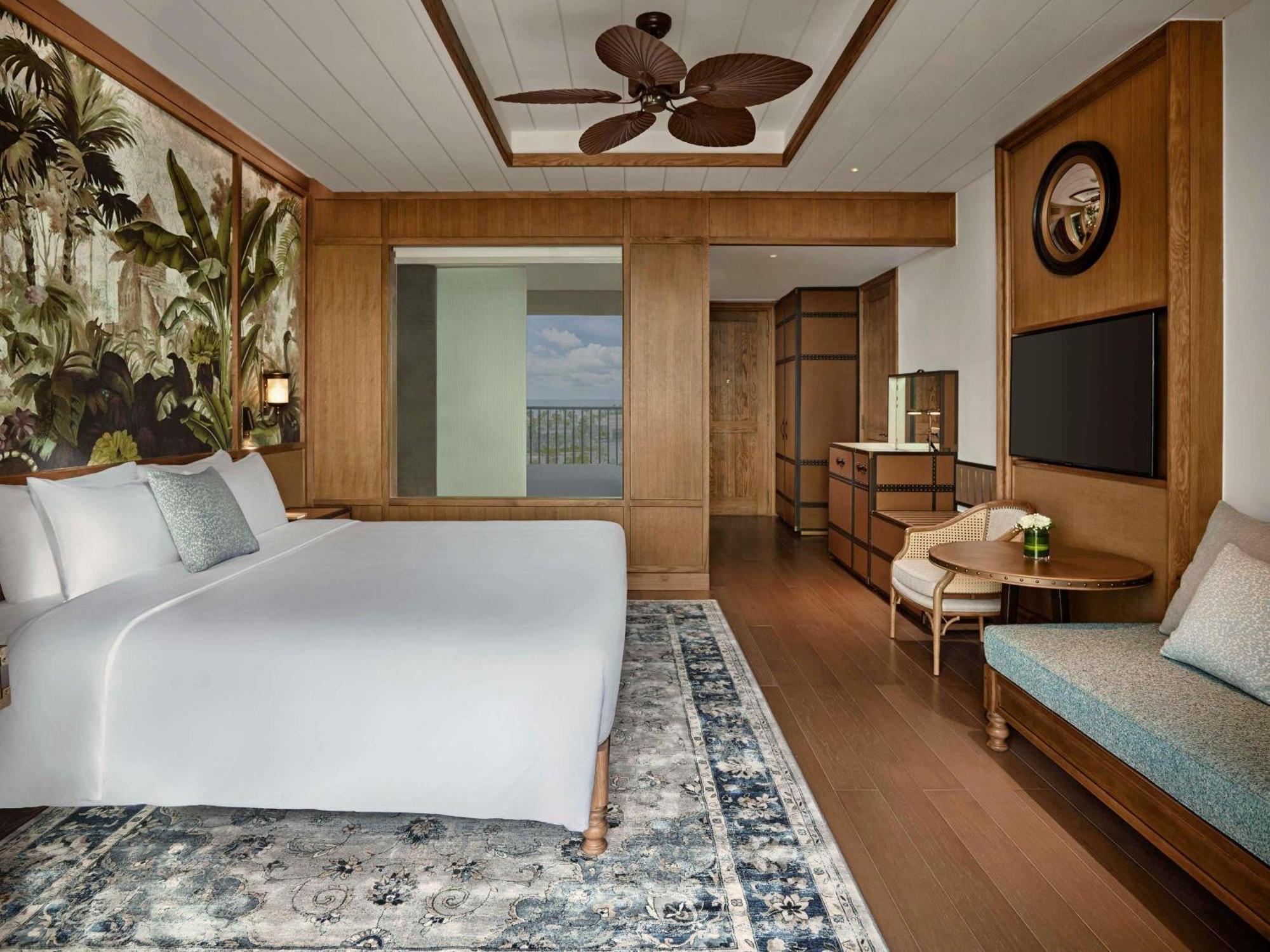 Superior Zimmer mit Kingsize-Bett, Balkon und Meerblick