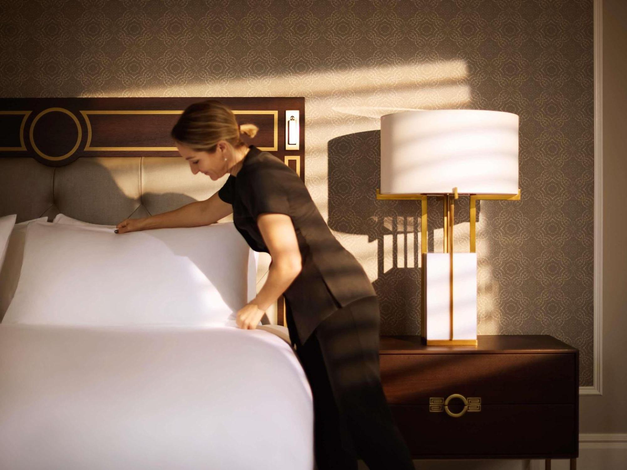 Deluxe Zimmer mit 2 Queensize-Betten und Stadtblick