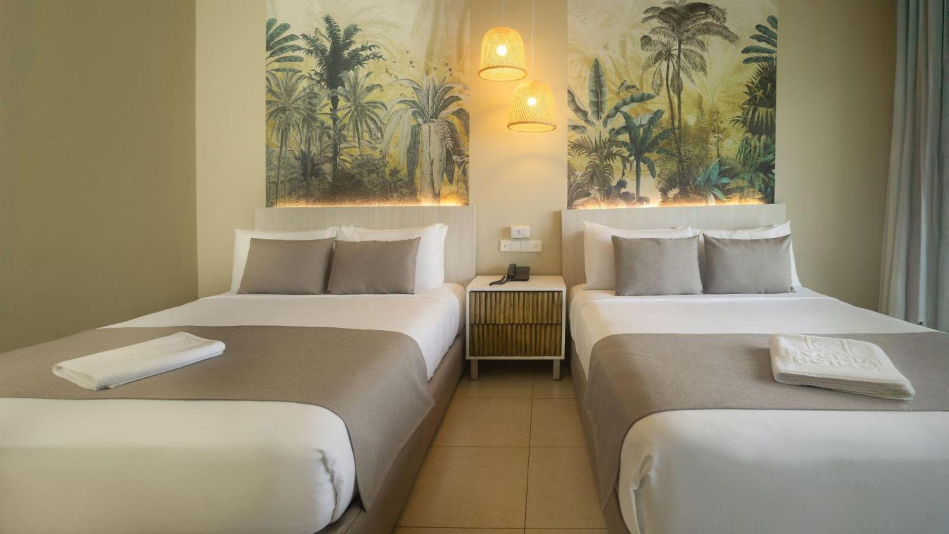 Doppelzimmer mit Gartenblick