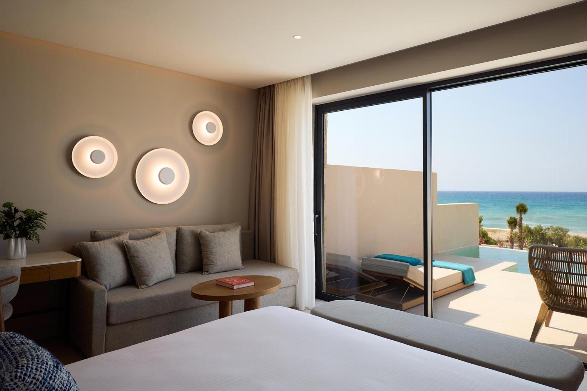 Deluxe Zimmer mit Meerblick und eigenem Pool