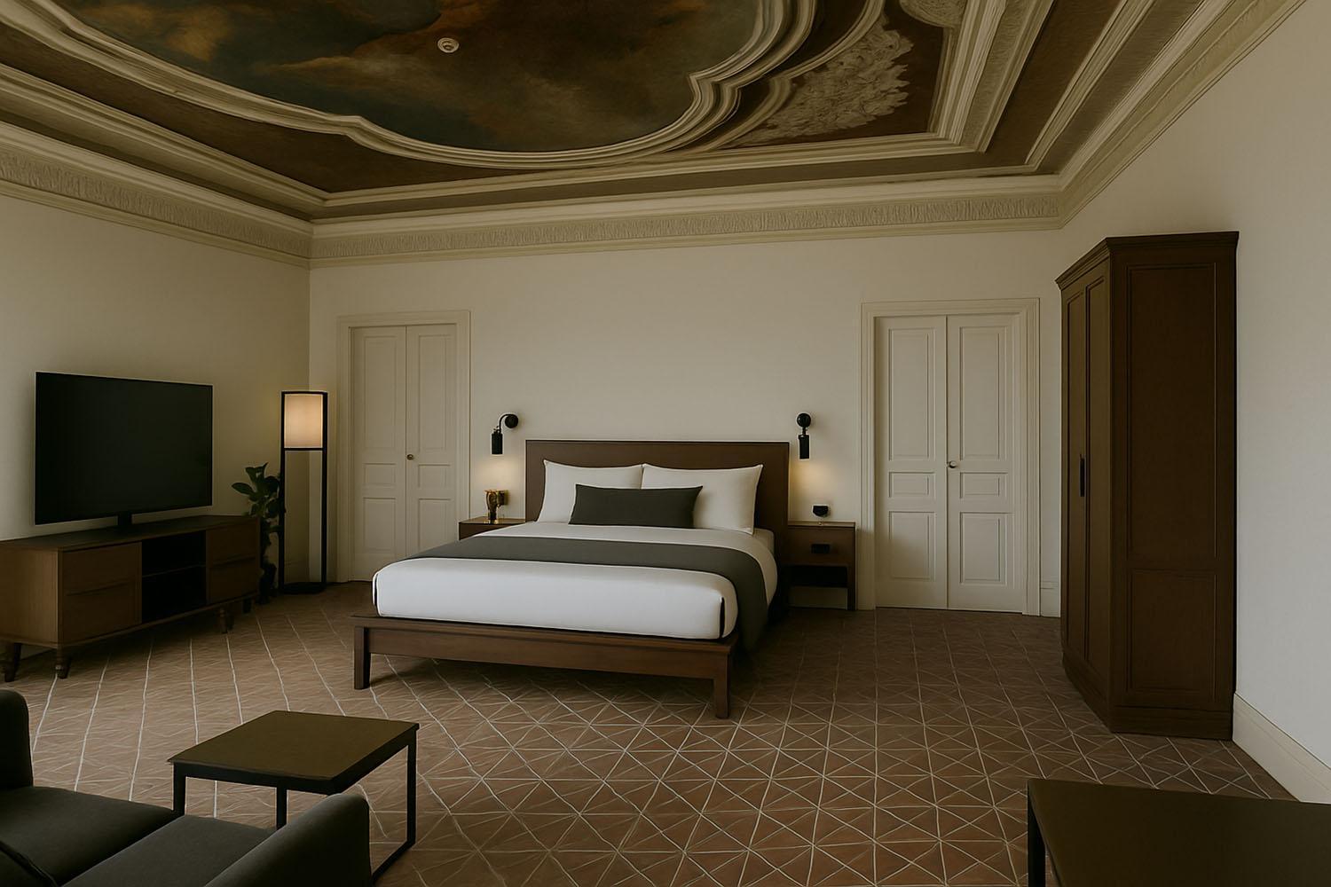 Suite mit Kingsize-Bett