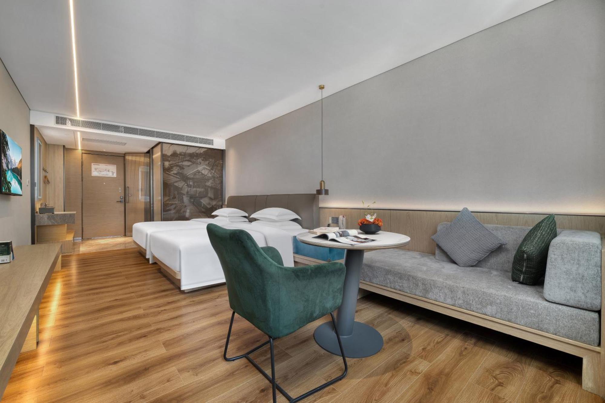 Zweibettzimmer mit eigenem Bad