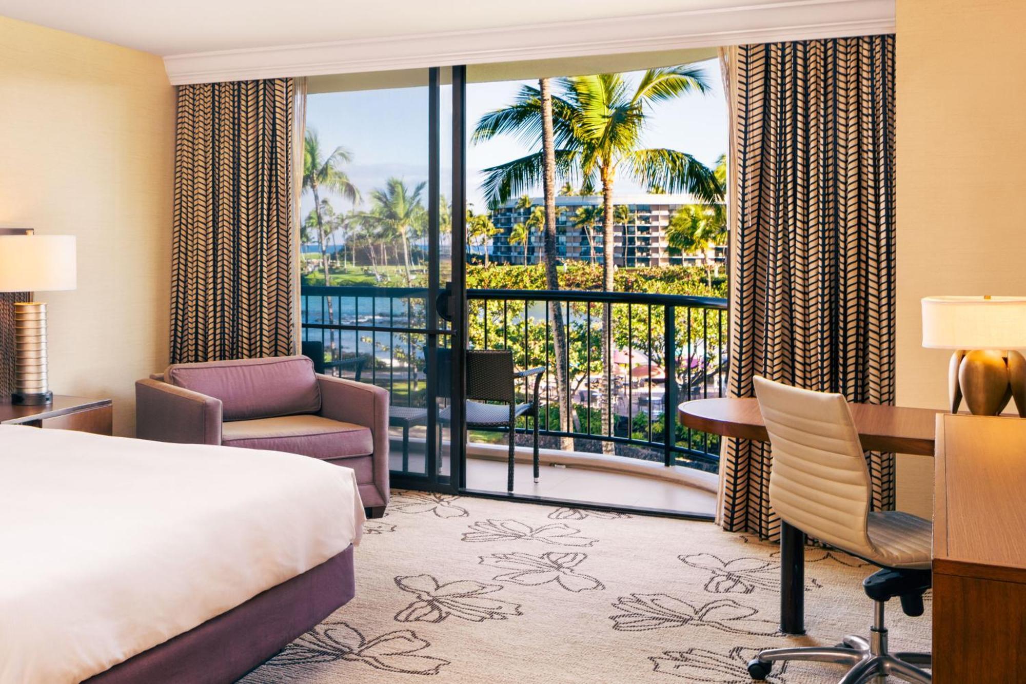 Zimmer Makai mit 1 Kingsize-Bett und Meerblick