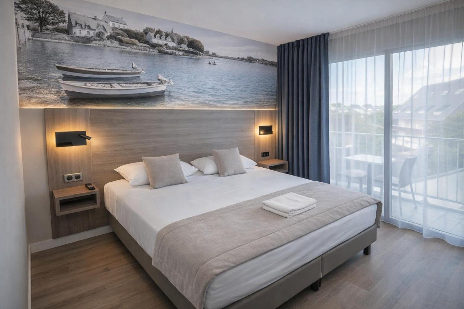 Doppelzimmer Elegance mit Gartenblick