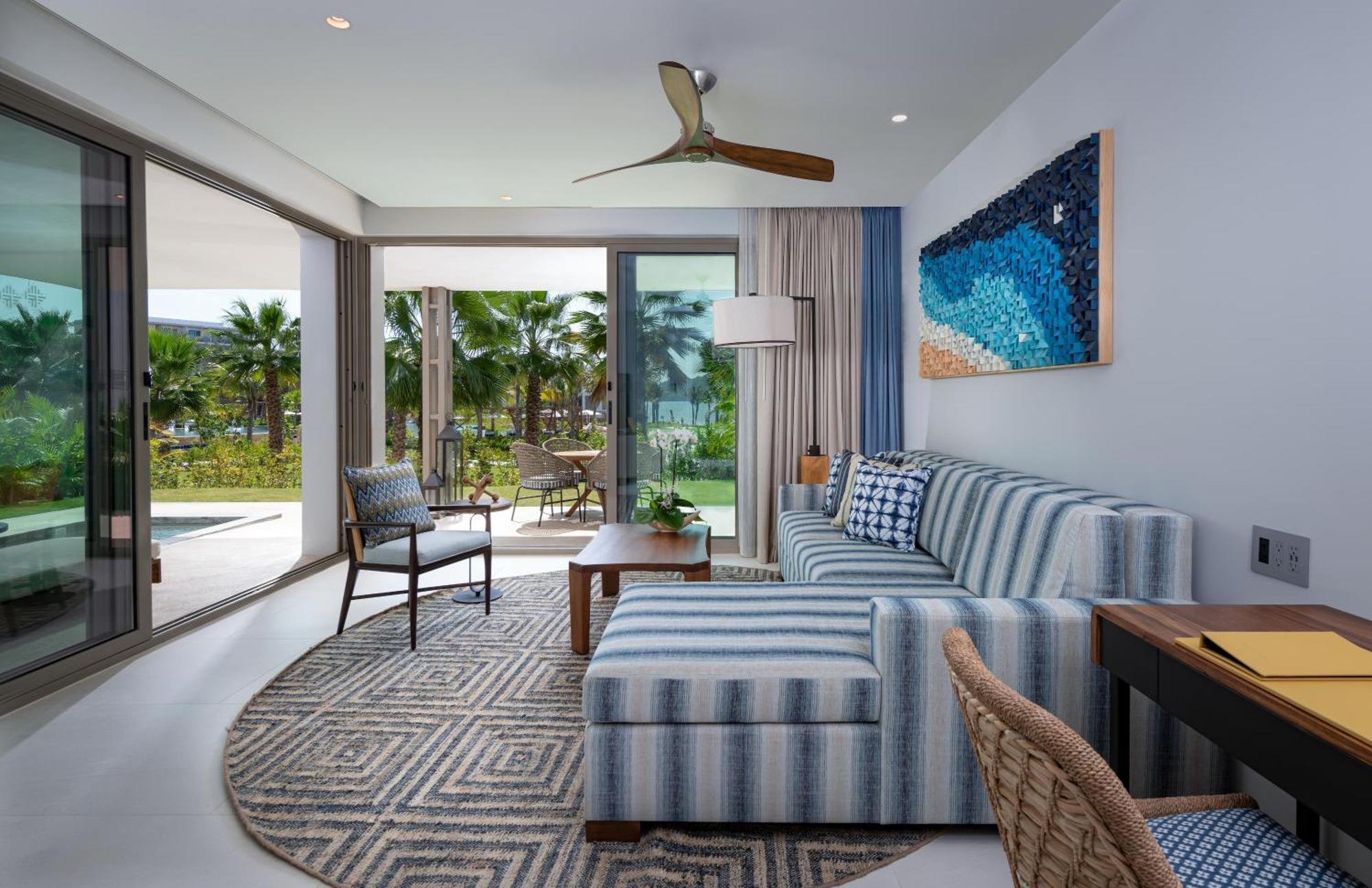 King Suite with Plunge Pool and Partial Ocean View