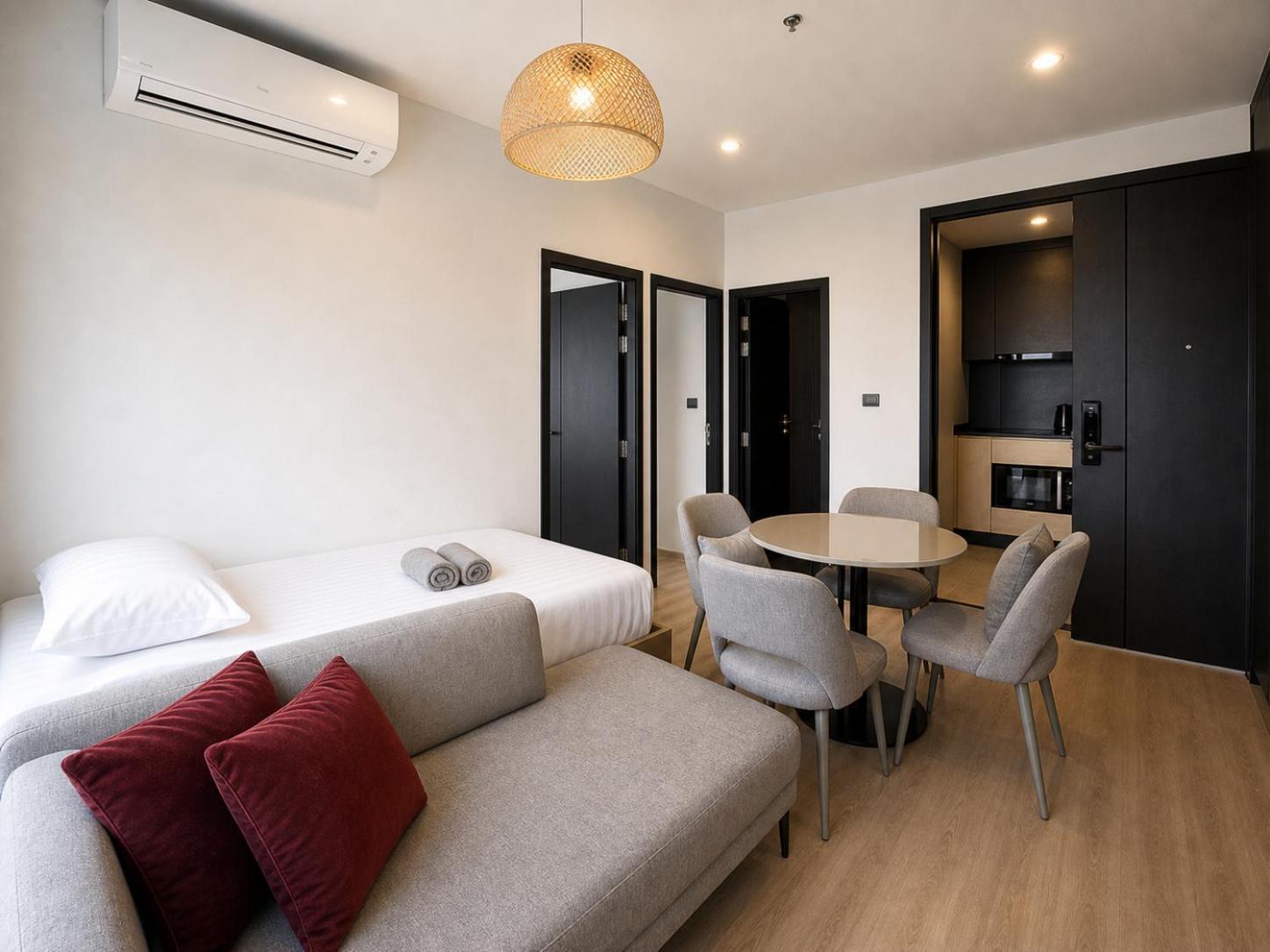 Familiensuite mit Balkon