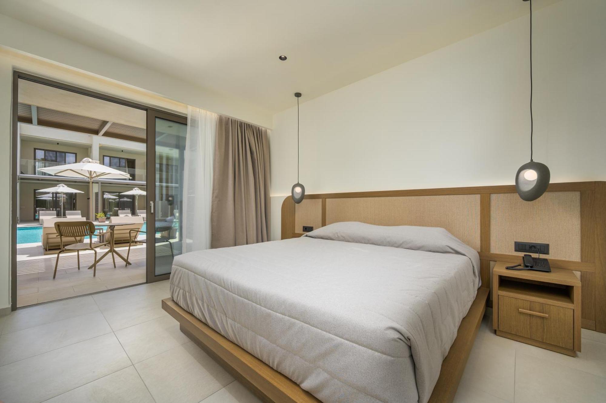 Doppelzimmer mit Poolblick