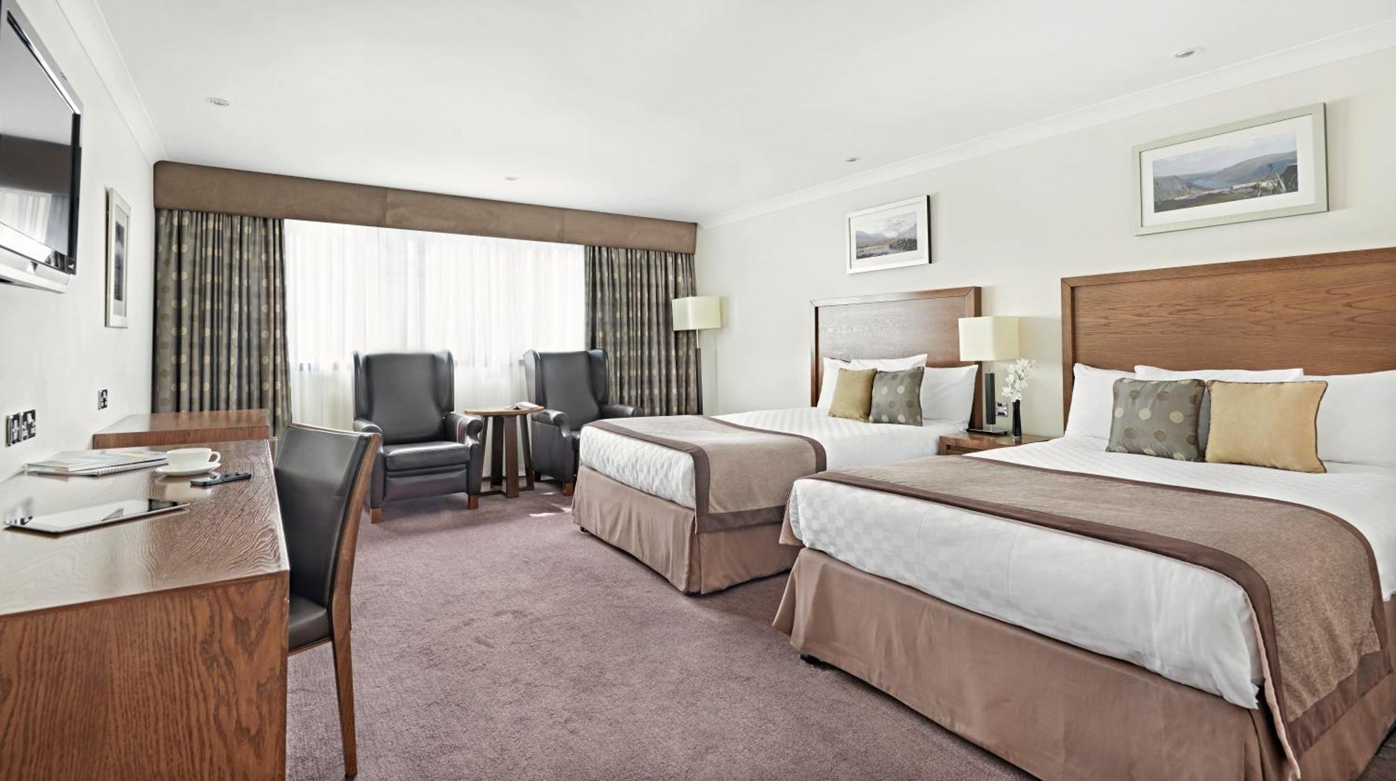 Executive Zimmer mit 2 Doppelbetten