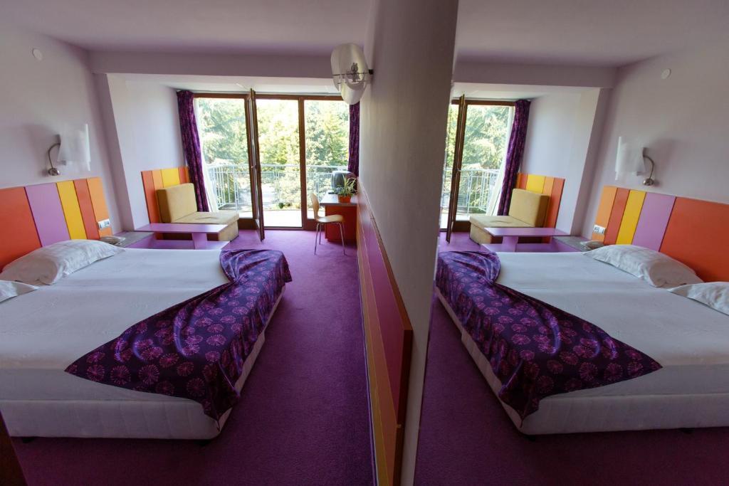 Standard Doppel-/Zweibettzimmer mit Balkon