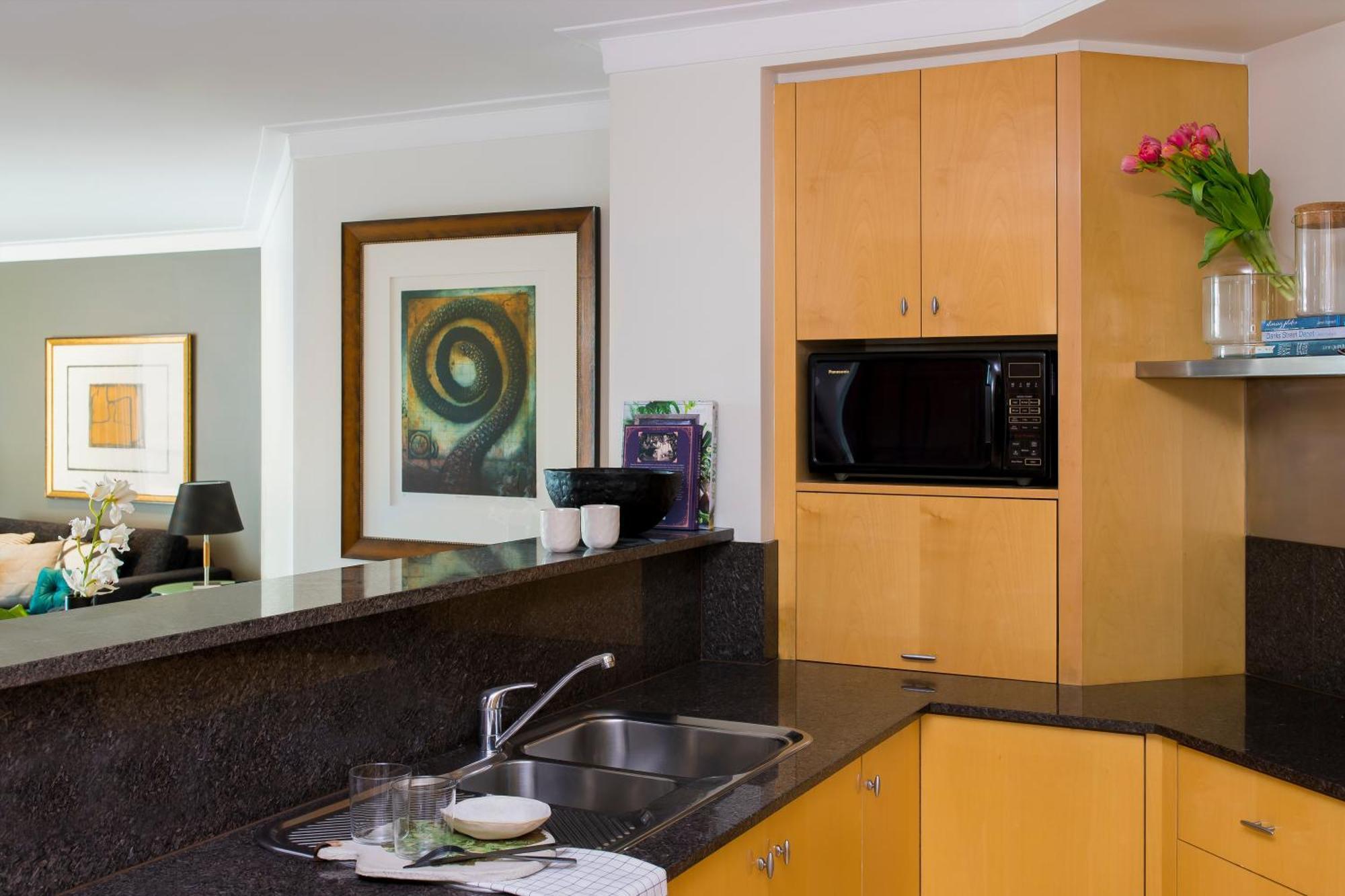 Apartment mit 1 Schlafzimmer und Hafenblick