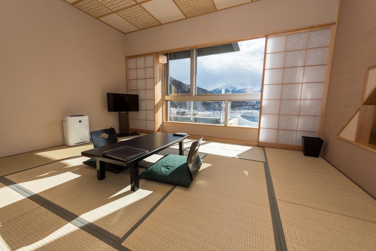 Standard Zimmer im japanischen Stil mit Blick auf den Fuji und den See - Nichtraucher
