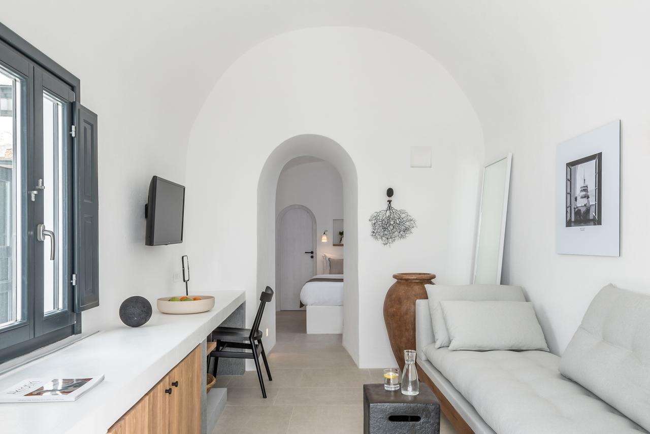 Traditionelles Apartment mit Blick auf die Caldera (2 Erwachsene)