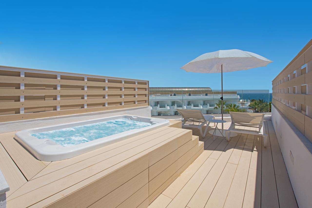 Doppelzimmer mit seitlichem Meerblick, Penthouse und Whirlpool