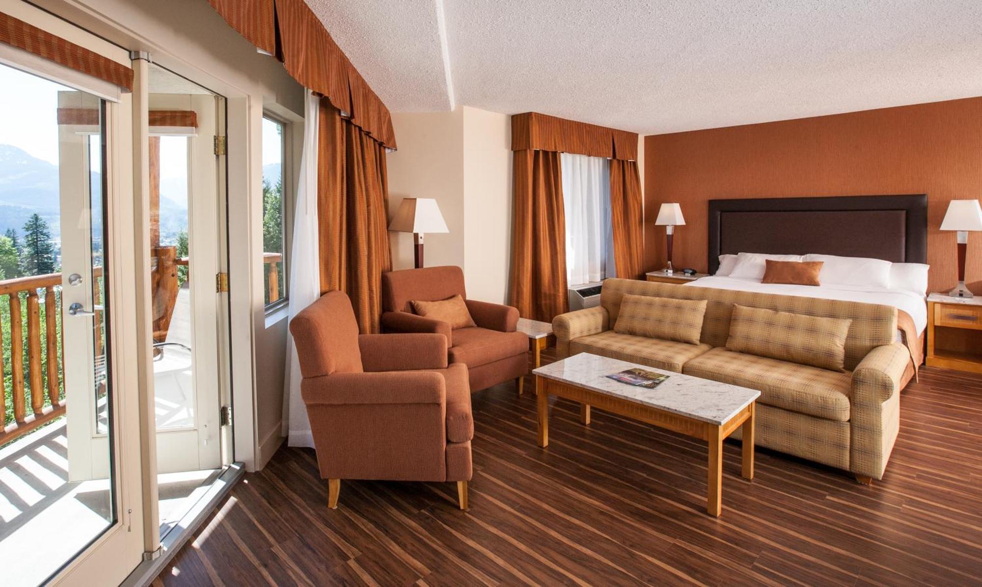 Executive Suite Coast mit Kingsize-Bett und Whirlpool-Badewanne