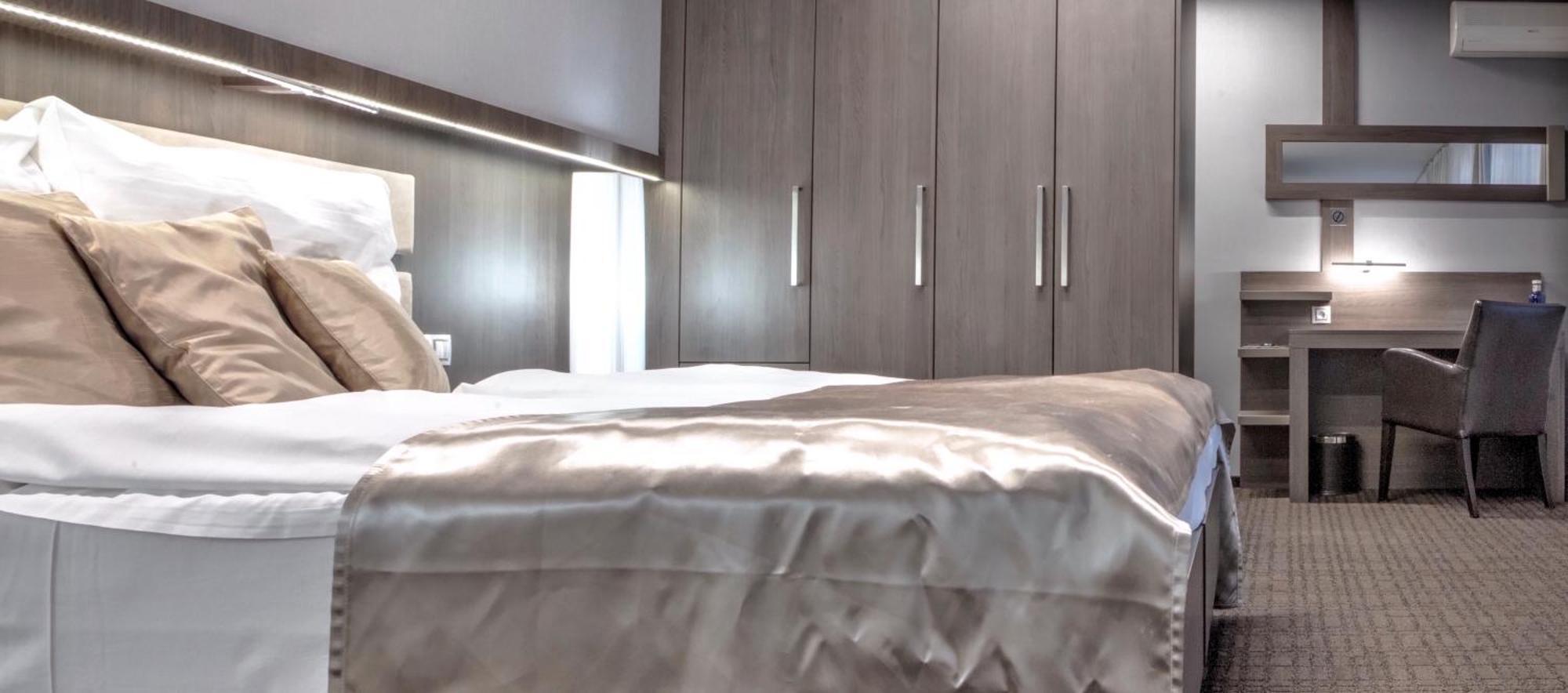 Deluxe Doppelzimmer mit kostenfreiem Zugang zu Wellness- und Fitnesseinrichtungen