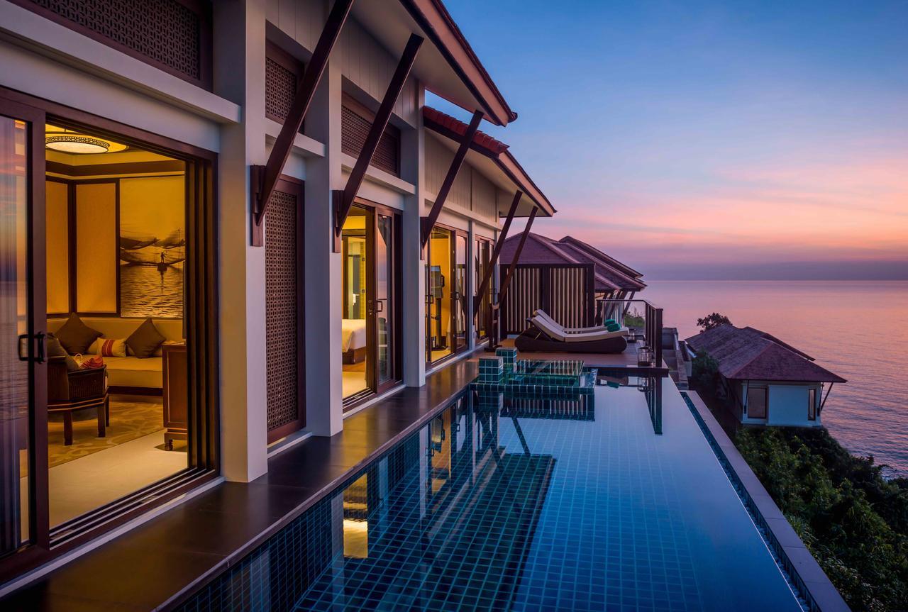 Poolvilla am Hang mit 1 Schlafzimmer und Meerblick