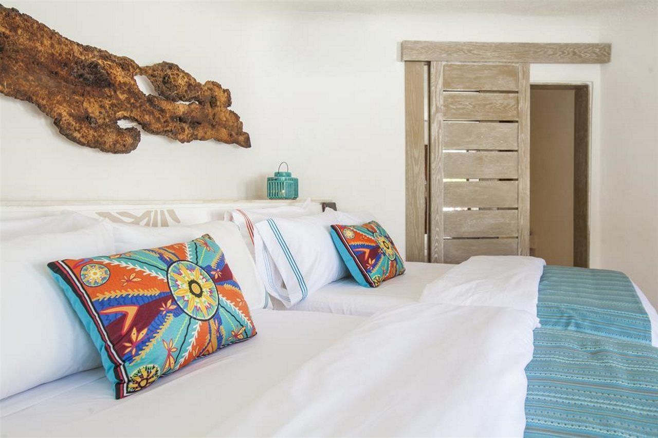Palapa-Bungalow mit Meerblick und Kingsize-Bett