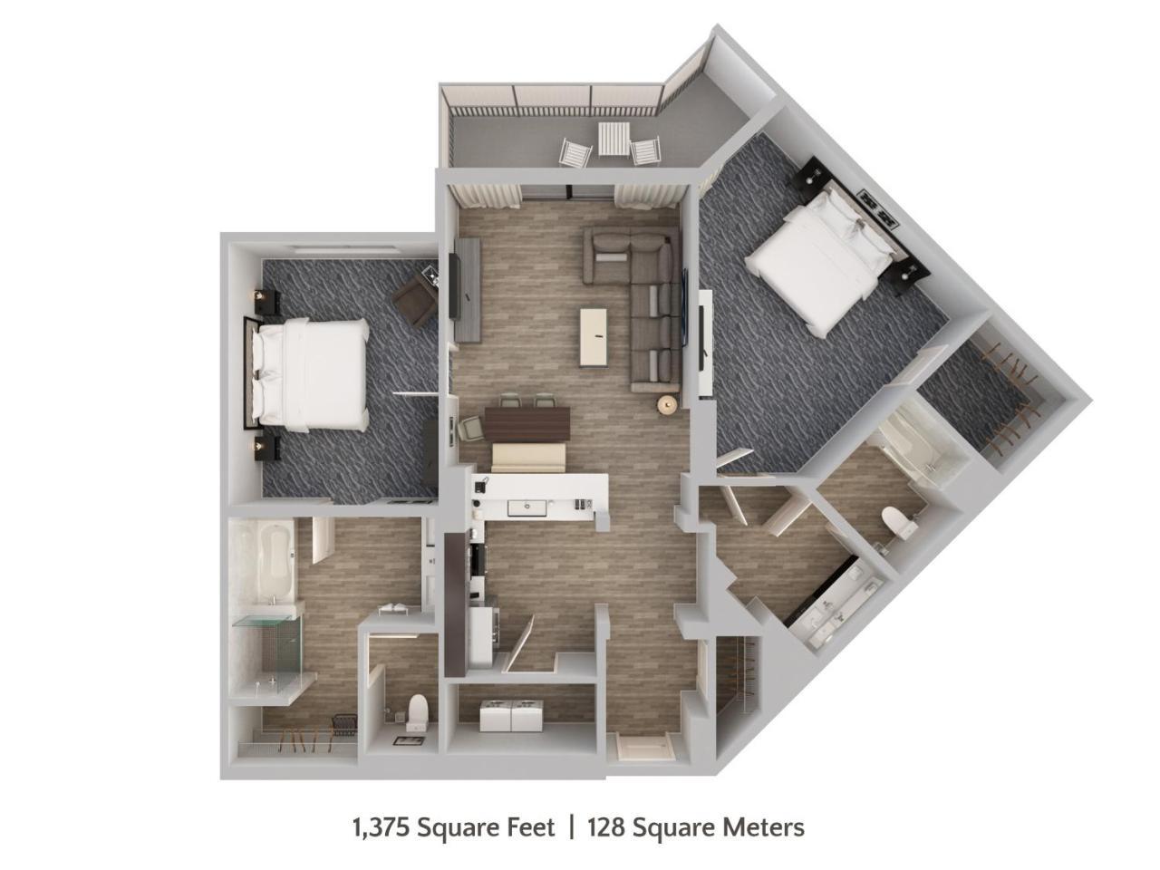 Two-Bedroom Condo Resort View (Free Water Park Access),930549235:JPEG