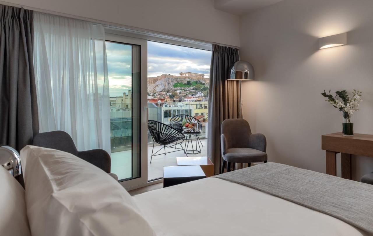 Deluxe Zimmer mit Hamam und Blick auf die Akropolis