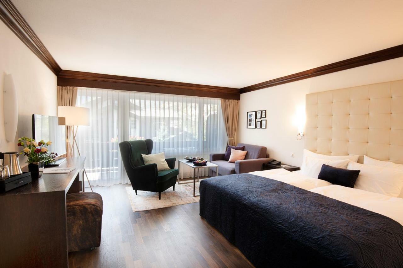 Deluxe Doppelzimmer mit Blick auf das Matterhorn