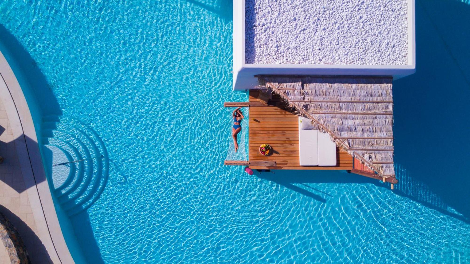 Bungalow mit Gemeinschaftspool