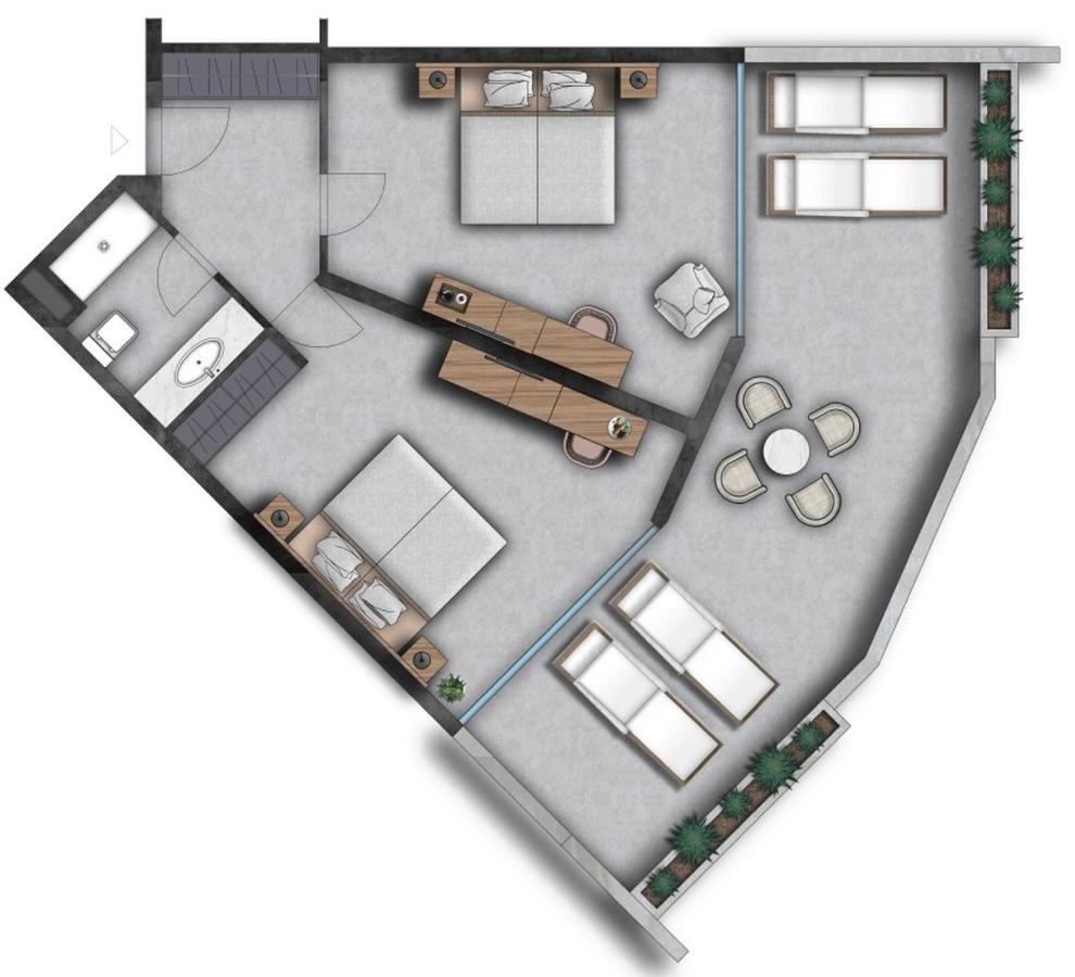 Familiensuite mit 2 Schlafzimmern