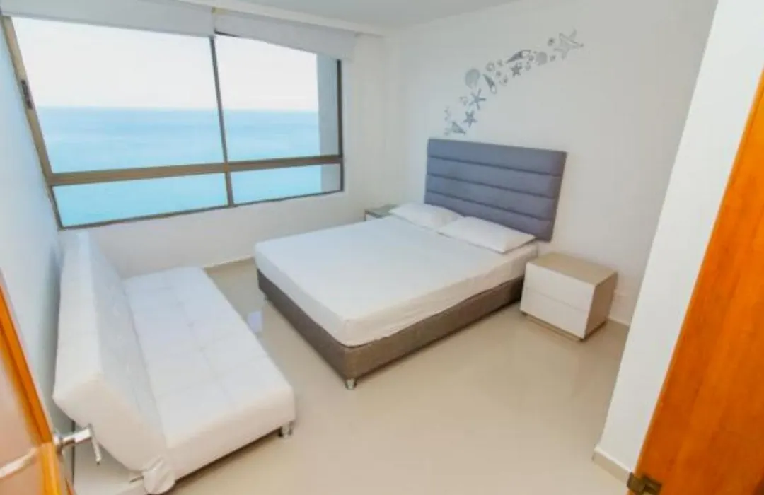 Apartamento Familiar Con Piscina En Gaira Santa Marta-1