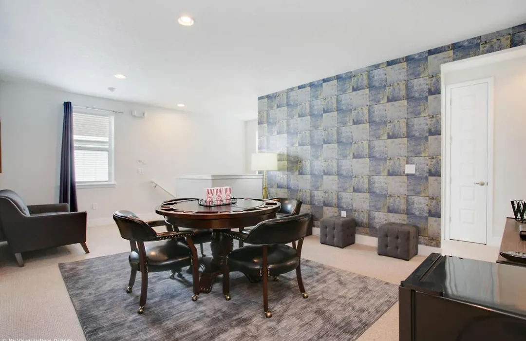 Stylish Family Home Private Pool/Spa 10Min Disneyworld Sleeps 22-1