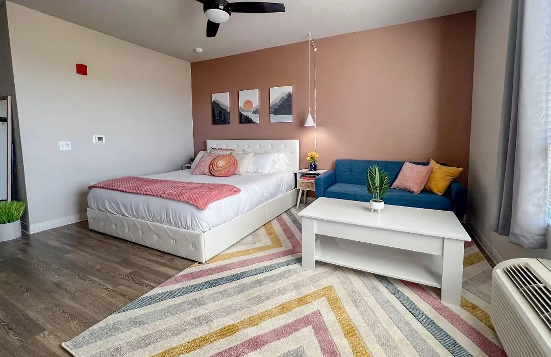 Boho-Luxe Studio - Pink Accents & Mountain Calm-1