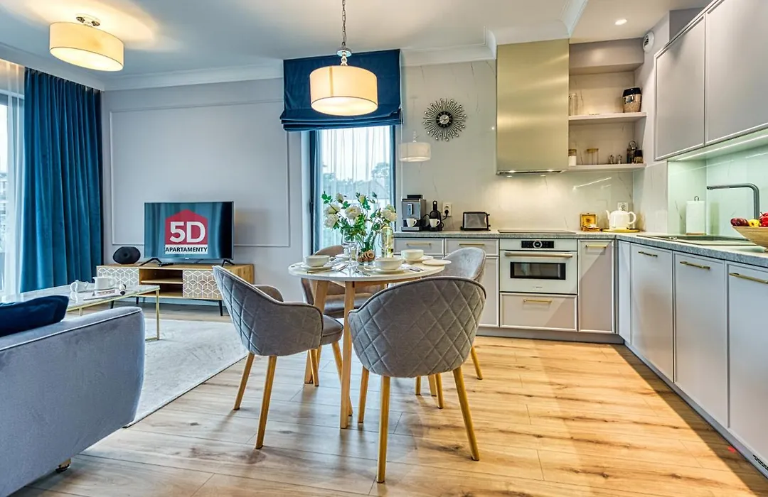 Rezydencja Niechorze Apartament Sloneczny 231 Z Basenem, Sauna, Jacuzzi, Przy Samej Plazy - 5D Apartments-1