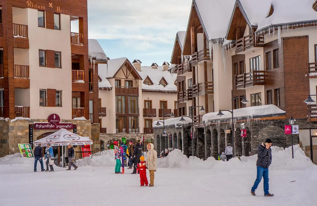 New Gudauri Sweet Apartment With Fireplace And View The Gondola Lift-1