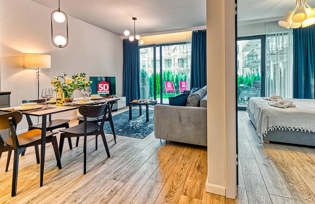 Rezydencja Niechorze 112 Z Ogrodkiem Przy Samej Plazy - 5D Apartments-1