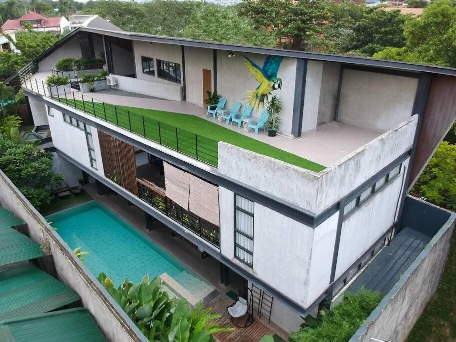 Casa Tropica Villas - Lambana Villa Modern Hot Spring Pool Pet-Friendly Private Resort With Mountain View-1