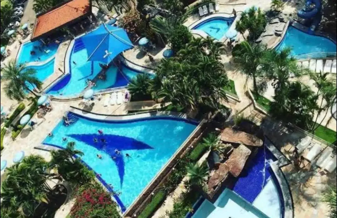 Apartamento Caldas Novas 2 Quartos, Mobiliado, De Segunda A Quinta, 11 Piscinas, Checkin 14H E Checkout 12H-1
