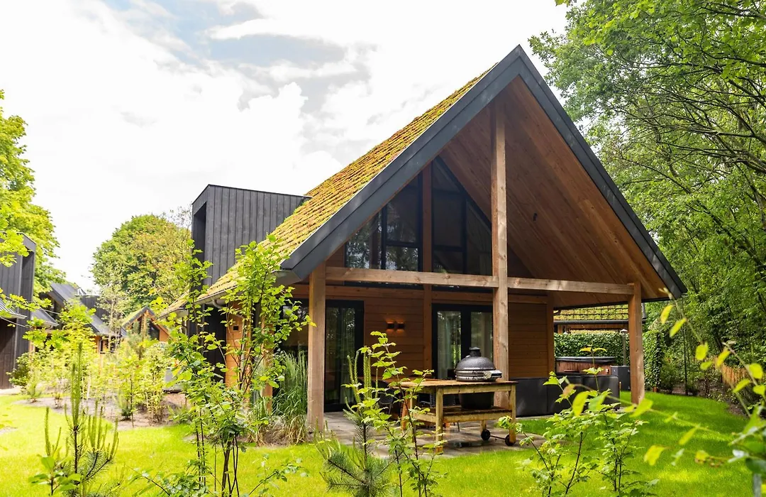 Bos Villa Met Hottub & Sauna | 8 Personen-1
