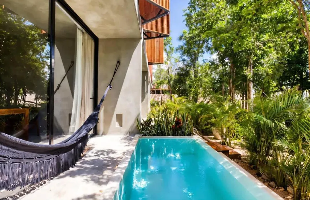 Tulum Aesthetic Mater Suite With Private Pool Rooftop Jacuzzi And Gym-1