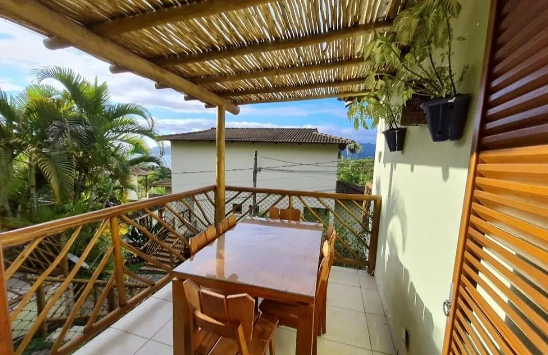 Residencia Em Condom, 1 Ou 2 Suites, Vista Para O Mar, Praia Do Curral, Ilhabela-1