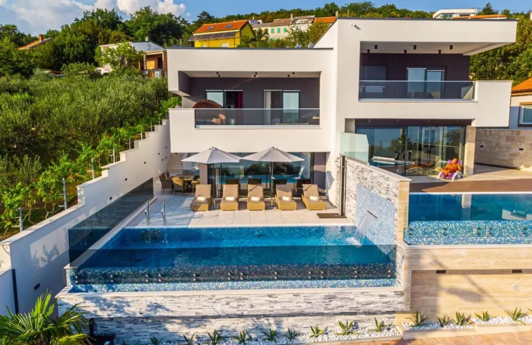 Lorena Stylish Sea View Villa - Four Bedroom Villa With Private Pool-1