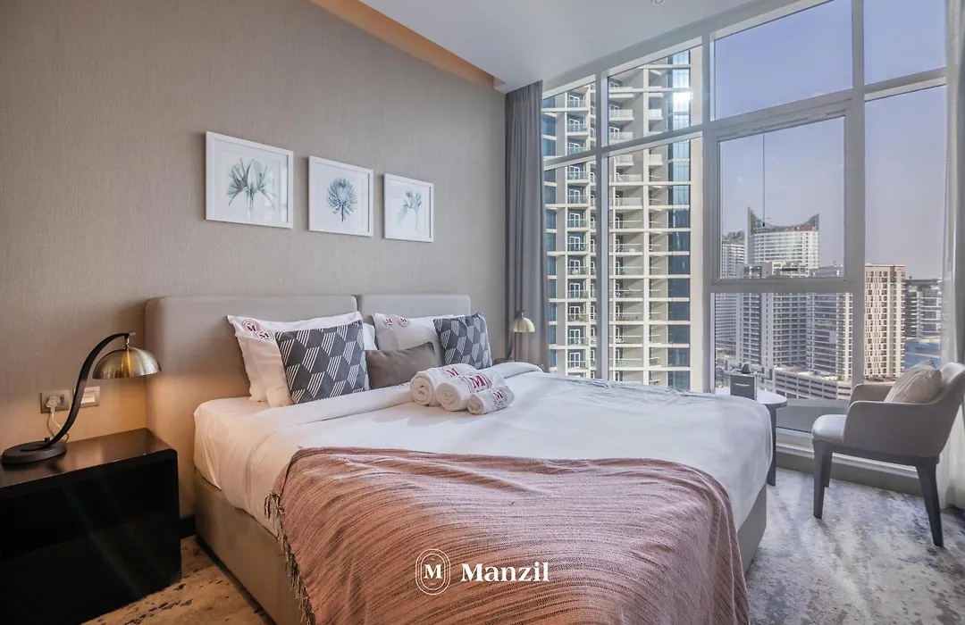 Waterfront Studio In Business Bay Near Burj Khalifa-1