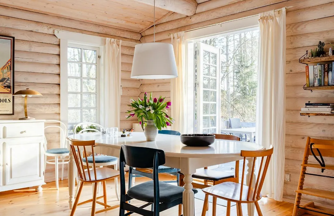 Cozy Times In Log House Amongst Trees-1