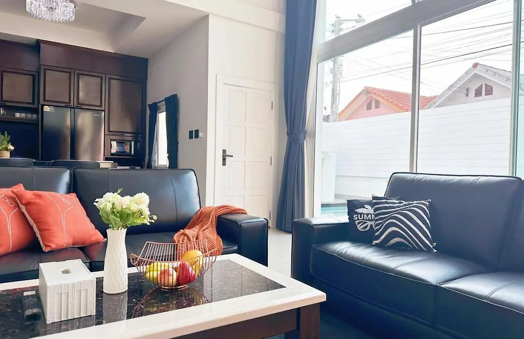 Pattaya Private Pool Villa 4 Bedroom 5 Bathroom Near Walking Street And Beach Bbq-1