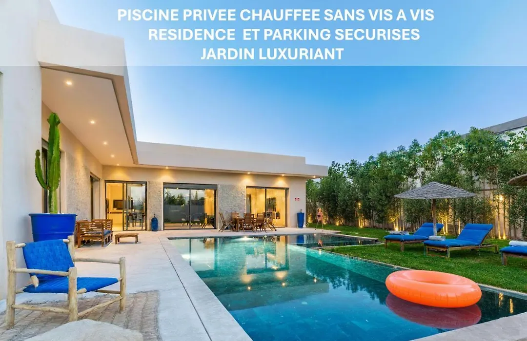 Villa Azur-Piscine Chauffee-Sans Vis A Vis-Hammam-1