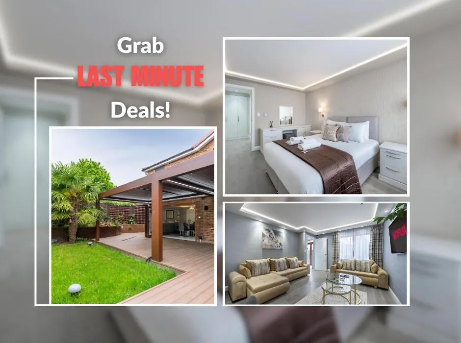 Exclusive Offers I 4 Bedroom House I Free Parking I Sleeps 10 I Elevate Living Estates Short Lets & Serviced Apartments-1