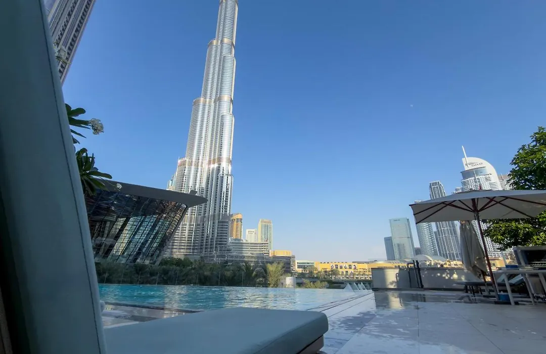 Brand New 1Br - Burj View - Infinity Pool - Dubai Mall-1