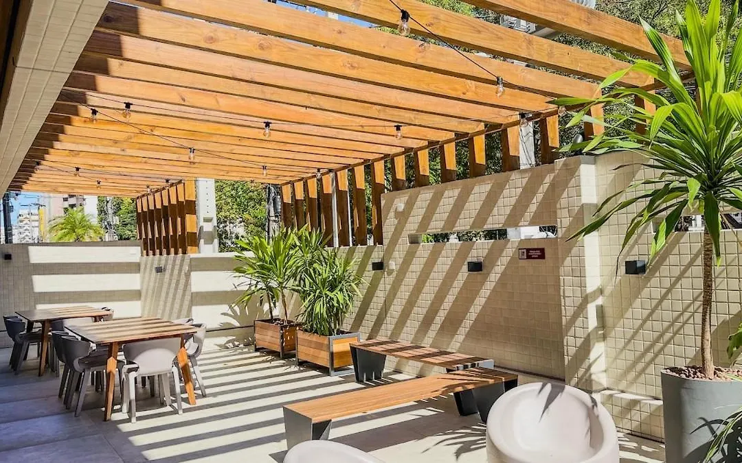 Estudio Premium Com Area De Lazer Estilo Resort-1
