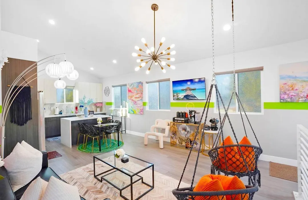 A - 3Br Noho Pad With Patio - Sleeps 12 - Free Parking - 15M To Universal - Fifa World Cup Sofi-1
